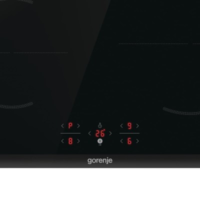 Варильна поверхня Gorenje індукційна, 60см, PowerBoost, TouchControl, чорний (GI6401BC)