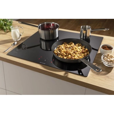 Варильна поверхня Gorenje індукційна, 60см, PowerBoost, TouchControl, чорний (GI6401BC)