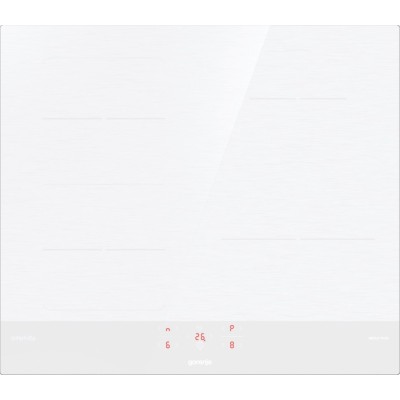 Варильна поверхня Gorenje індукційна, 60см, TouchControl, PowerBoost, блокування, білий (GI6421SYW)