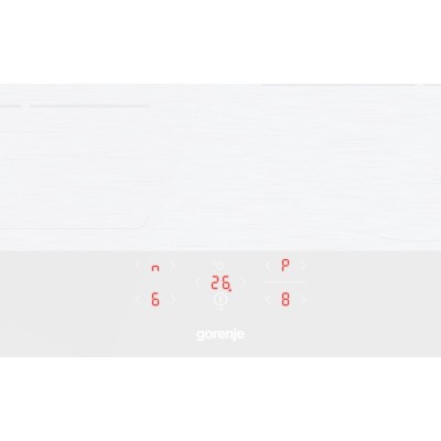Варильна поверхня Gorenje індукційна, 60см, TouchControl, PowerBoost, блокування, білий (GI6421SYW)