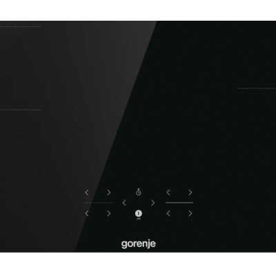Варильна поверхня Gorenje індукційна, 80см, PowerBoost, TouchControl, поєднання конфорок, чорний (GI8421BSC)