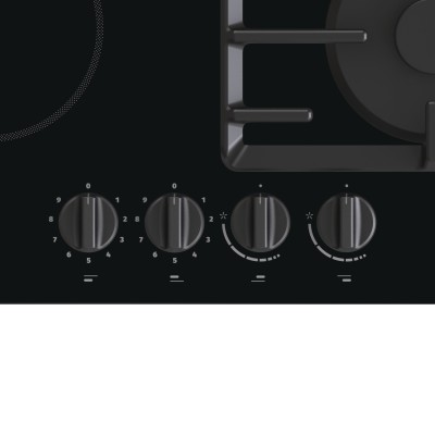 Варильна поверхня Gorenje комбінована (2 газ + 2 склокерам. ), 60см, чорний (GCE691BSC)