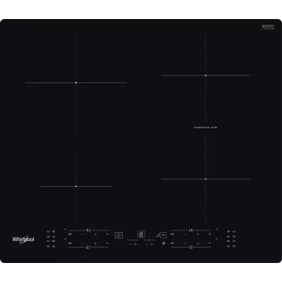Варильна поверхня Whirlpool індукційна, 60см, розширена зона, чорний (WBB8360NE)