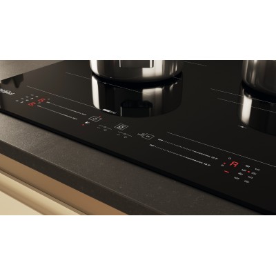 Варильна поверхня Whirlpool індукційна, 60см, розширена зона, чорний (WFS5060CPBF)