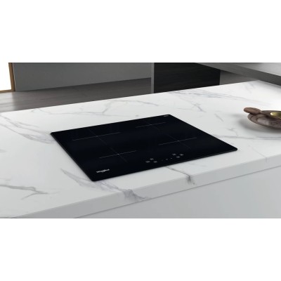 Варильна поверхня Whirlpool індукційна, 60см, чорний (WSQ4860NE)