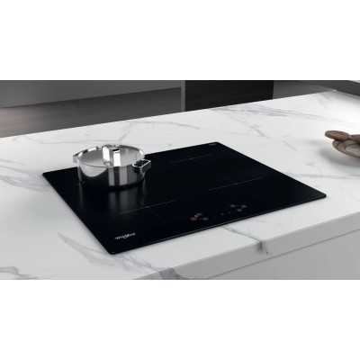 Варильна поверхня Whirlpool індукційна, 60см, чорний (WSQ4860NE)