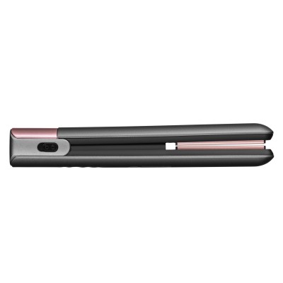 Випрямляч Ardesto Pink Touch, 50Вт, 160-200C, акумуляторний, кераміка, USB-C > USB-A, сірий+рожевий (HS-R300PT)