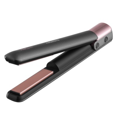 Випрямляч Ardesto Pink Touch, 50Вт, 160-200C, акумуляторний, кераміка, USB-C > USB-A, сірий+рожевий (HS-R300PT)