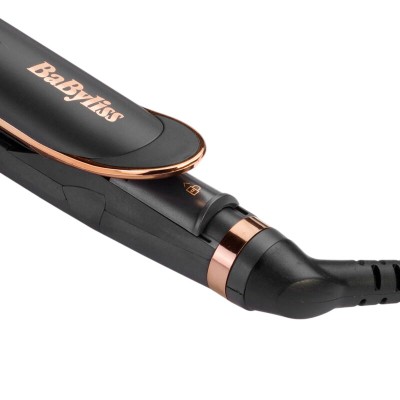 Випрямляч Babyliss Smoth Pro, темп.режимів-6, 140-235°C, термо килимок, іонізація, кераміка, чорний (ST394E)