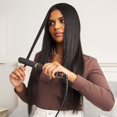 Випрямляч Babyliss Smoth Pro, темп.режимів-6, 140-235°C, термо килимок, іонізація, кераміка, чорний (ST394E)