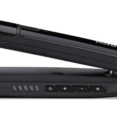 Випрямляч Babyliss, 67Вт, темп.режимів-5, 150-235С, кераміка, чорний (ST496E)