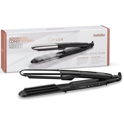 Випрямляч Babyliss, 67Вт, темп.режимів-5, 150-235С, кераміка, чорний (ST496E)