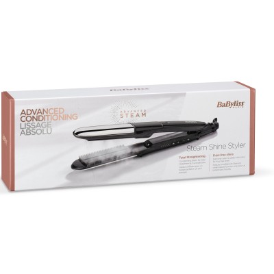 Випрямляч Babyliss, 67Вт, темп.режимів-5, 150-235С, кераміка, чорний (ST496E)