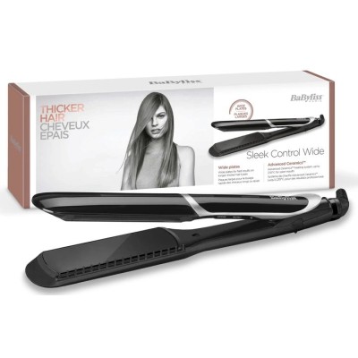 Випрямляч Babyliss, темп.режимів-5, 140-235С, іонізація, кераміка, турмалін , чорний (ST397E)