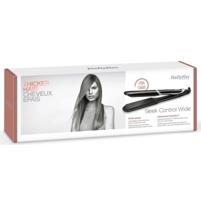 Випрямляч Babyliss, темп.режимів-5, 140-235С, іонізація, кераміка, турмалін , чорний (ST397E)