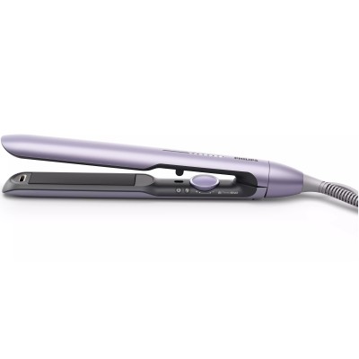 Випрямляч Philips 7000 Series, темп.режимів-12, 120-230С, пластини з аргановою олією, чохол, кераміка, фіолетовий (BHS742/00)