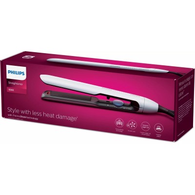 Випрямляч Philips Series 5000, 120-230С, іонізація, кераміка, блакитний (BHS520/00)