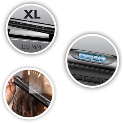 Випрямляч Remington Aqualisse Extreme, 47Вт, темп.режимів-10, 140-230С, дисплей, кераміка, чорний (S7307)