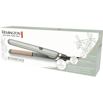 Випрямляч Remington Botanicals, >300Вт, темп.режимів-10, 150-230С, дисплей, кераміка, сіро-зелений (S5860)