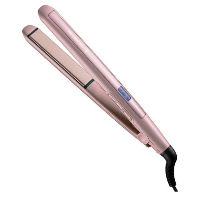 Випрямляч Remington Coconut Smooth, 47Вт, темп.режимів-9, 150-230С, дисплей, кераміка, рожевий (S5901)
