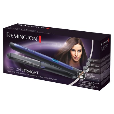 Випрямляч Remington Pro Ion, 150-230С, кераміка, турмалін , чорний (S7710)