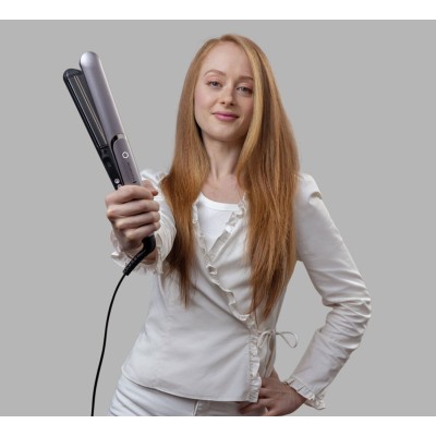 Випрямляч Remington ProLuxe You Adaptive, 52Вт, темп.режимів-9, 150-230С, дисплей, іонізація, кераміка, чорно-сірий (S9880)