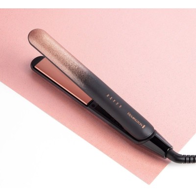 Випрямляч Remington Rose Shimmer, темп.режимів-5, 150-230С, кераміка, чорно-золотий (S5305)