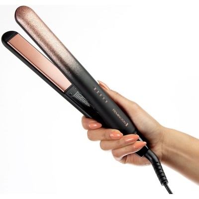 Випрямляч Remington Rose Shimmer, темп.режимів-5, 150-230С, кераміка, чорно-золотий (S5305)