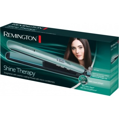 Випрямляч Remington Shine Therapy, >300Вт, 150-230С, дисплей, кераміка, металік (S8500)