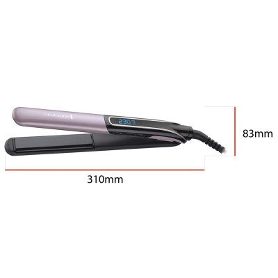 Випрямляч Remington Sleek&Curl Expert, 45Вт, темп.режимів-9, 150-230С, дисплей, кераміка, титан , бузково-чорний (S6700)
