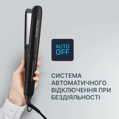 Випрямляч Rowenta Optiliss +, >240Вт, темп.режимів-10, 140-230С, кераміка, турмалін, чорний (SF3320F0)