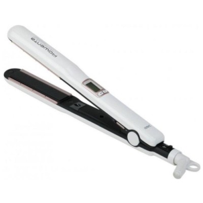 Випрямляч Rowenta Premium Care Liss&Curl, 34Вт, темп.режимів-5, 130-200С, дисплей, іонізація, склокераміка, біло-рожевий (SF7660