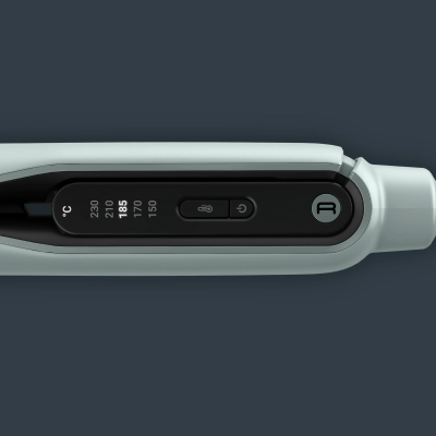 Випрямляч Rowenta Thermoglide, темп.режимів-5, 150-230С, іонізація, титан, світло-зелений (SF5120E0)
