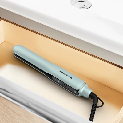 Випрямляч Rowenta Thermoglide, темп.режимів-5, 150-230С, іонізація, титан, світло-зелений (SF5120E0)