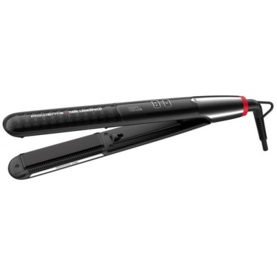 Випрямляч Rowenta x Karl Lagerfeld K/Pro Stylist Straightener, темп.режимів-8, 140-210С, дисплей, іонізація, кераміка, чорний (S