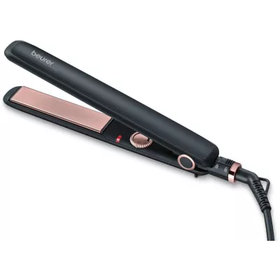 Випрямляч для волосся Beurer, темп 120-220°C, 35Вт, керам. турмалін, чорний (HS_30)