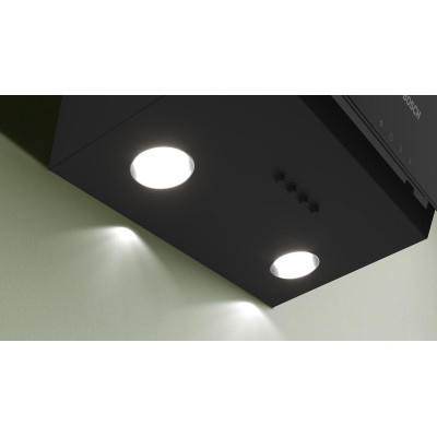 Витяжка Bosch купольна, 60см, 360м.куб/год, чорний (DWK63PJ60T)