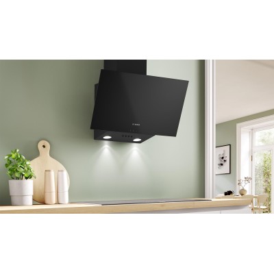 Витяжка Bosch купольна, 60см, 360м.куб/год, чорний (DWK63PJ60T)