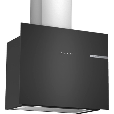 Витяжка Bosch купольна, 60см, 649м.куб/год, чорний (DWF65AJ60T)