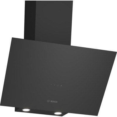 Витяжка Bosch похила, 60см, 400 м.куб/год, чорний (DWK64PJ60T)