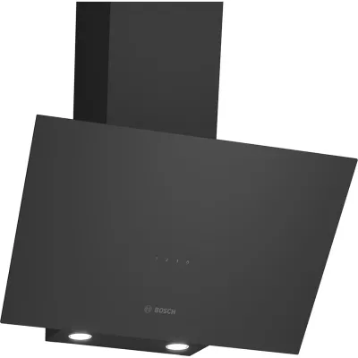 Витяжка Bosch похила, 60см, 400 м.куб/год, чорний (DWK64PJ60T)