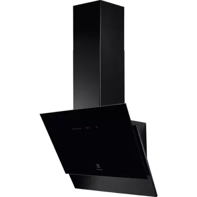 Витяжка Electrolux вертикальна, 60см, 700м куб год., Hob2Hood, чорний (LFV616K)