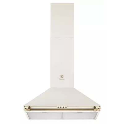 Витяжка Electrolux купольна Rococo, 60см, 420м куб год., шампань (EFC226V)