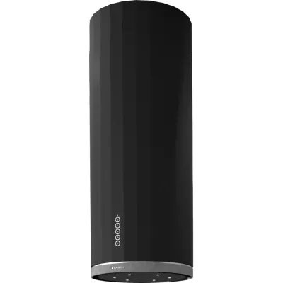 Витяжка Faber острівна, 37см, 1169м.куб/год, Corinthia Isola Ev8+ Dg Matt/Concrete A37, темно-сірий матовий