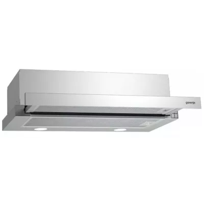 Витяжка Gorenje вбудовувана, 50см, 322м.куб/год, нерж (BHP523E10X)