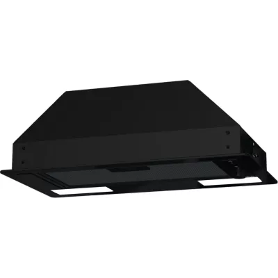 Витяжка Gorenje вбудовувана, 54см, 370м.куб/год, чорний (BHI681EB)