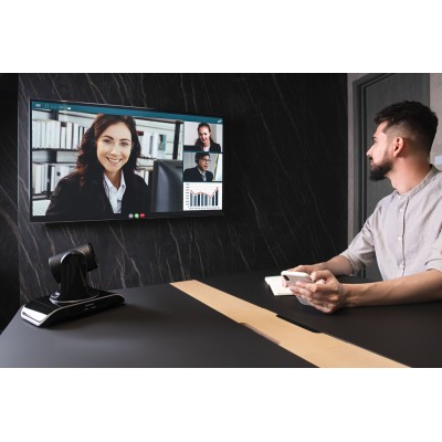 Відео конференц камера 2E FHD ZOOM Grey (2E-VCS-FHDZ)