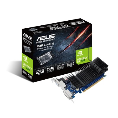 Відеокарта ASUS GeForce GT 730 2GB GDDR5 Silent loe GT730-SL-2GD5-BRK (90YV06N2-M0NA00) Відеокарта ASUS GeForce GT 730 2GB GDDR5 Silent loe GT730-SL-2GD5-BRK (90YV06N2-M0NA00)