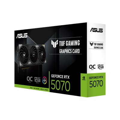 Відеокарта ASUS GeForce RTX 5070 12GB GDDR7 OC TUF-RTX5070-O12G-GAMING (90YV0LZ0-M0NA00)
