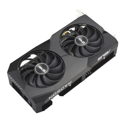Відеокарта ASUS Radeon RX 7600 8GB GDDR6 DUAL OC EVO DUAL-RX7600-O8G-EVO (90YV0LD0-M0NA00)